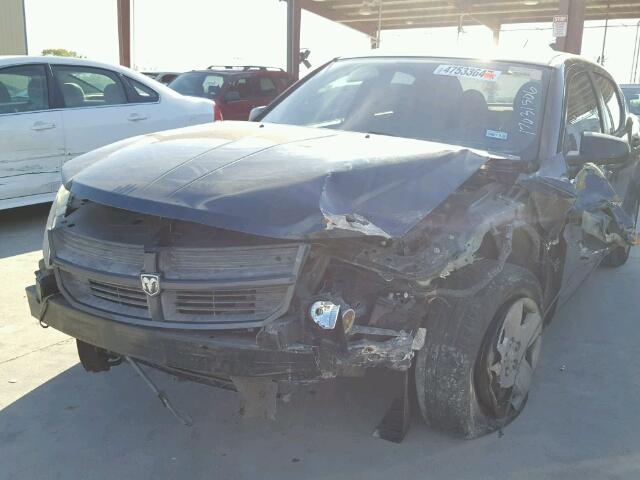 1B3LC46K48N575917 - 2008 DODGE AVENGER SE BLUE photo 9