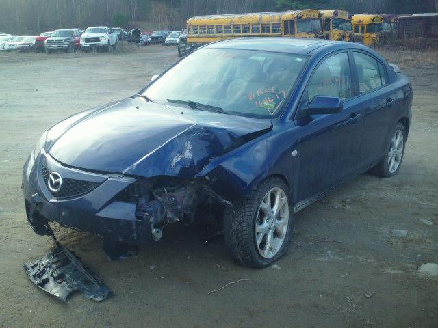 JM1BK32G581150769 - 2008 MAZDA 3 I BLUE photo 2