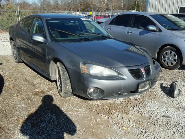 2G2WP552481122345 - 2008 PONTIAC GRAND PRIX GRAY photo 1