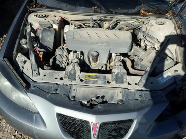 2G2WP552481122345 - 2008 PONTIAC GRAND PRIX GRAY photo 7