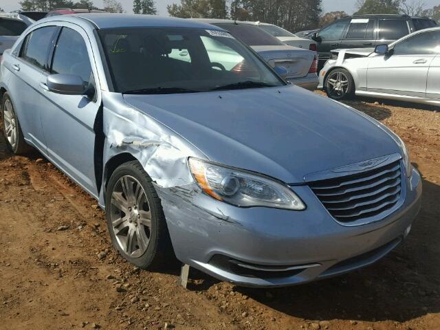 1C3CCBAB3CN318402 - 2012 CHRYSLER 200 LX BLUE photo 9