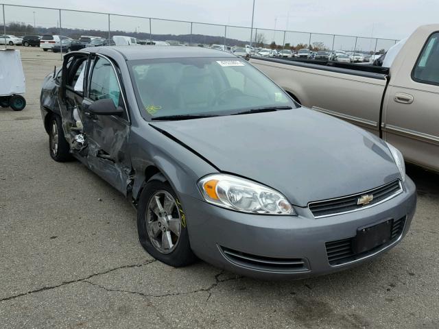 2G1WT58K989216282 - 2008 CHEVROLET IMPALA LT CHARCOAL photo 1