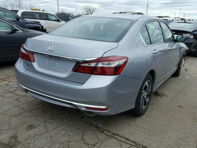 1HGCR2F39HA279388 - 2017 HONDA ACCORD LX SILVER photo 4