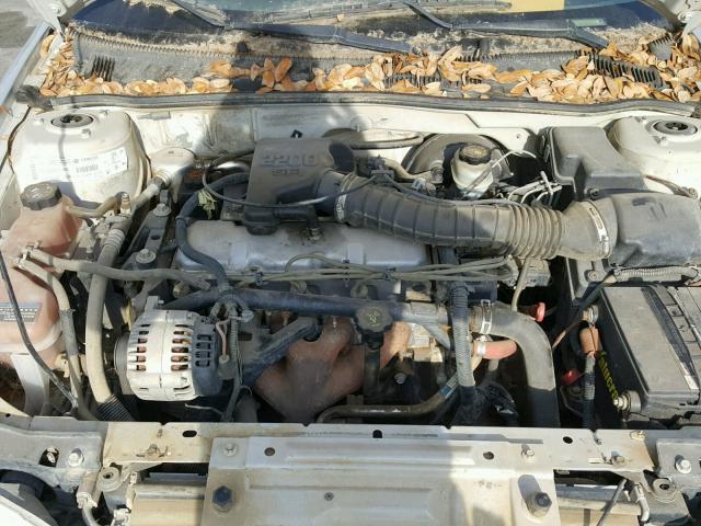 1G1JC524XY7170922 - 2000 CHEVROLET CAVALIER SILVER photo 7