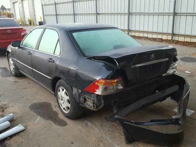 JH4KA9656XC006065 - 1999 ACURA 3.5RL BLACK photo 3