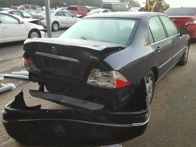 JH4KA9656XC006065 - 1999 ACURA 3.5RL BLACK photo 4