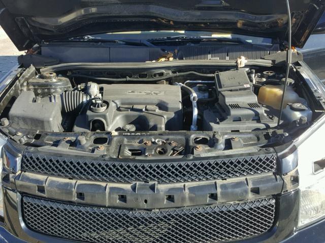 2CNDL33F286017701 - 2008 CHEVROLET EQUINOX LT BLACK photo 7