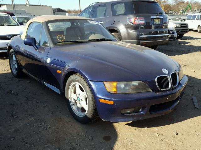 4USCH7329VLE01674 - 1997 BMW Z3 1.9 BLUE photo 1