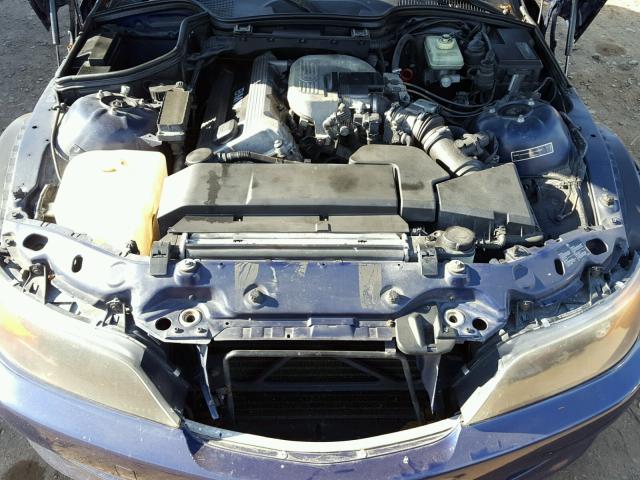 4USCH7329VLE01674 - 1997 BMW Z3 1.9 BLUE photo 7