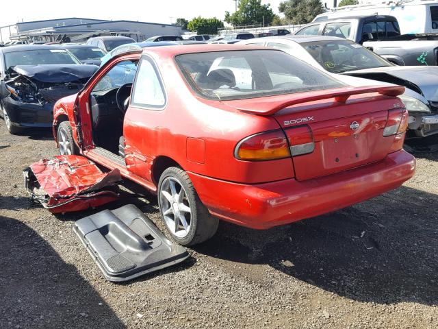 1N4AB42D3SC505284 - 1995 NISSAN 200SX BASE RED photo 3