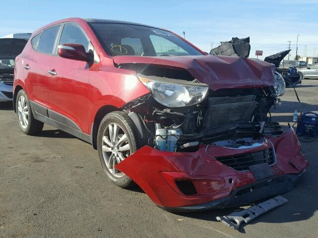 KM8JU3AC1BU221455 - 2011 HYUNDAI TUCSON GLS RED photo 1