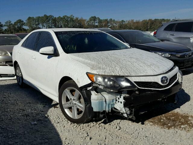 4T1BF1FK6DU237799 - 2013 TOYOTA CAMRY L WHITE photo 1