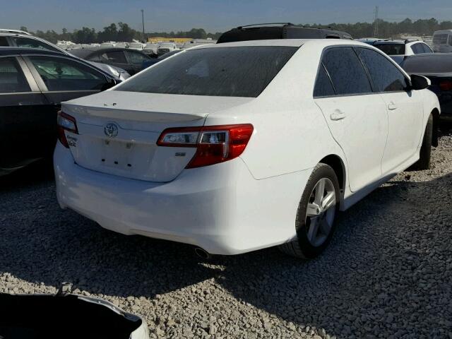 4T1BF1FK6DU237799 - 2013 TOYOTA CAMRY L WHITE photo 4