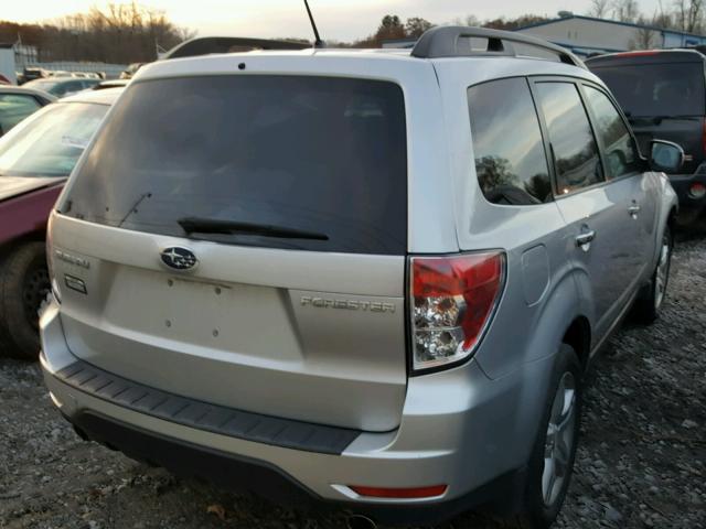 JF2SH63669H766772 - 2009 SUBARU FORESTER 2 SILVER photo 4