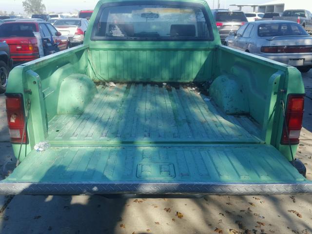 1B7GG26X1TS669719 - 1996 DODGE DAKOTA GREEN photo 6