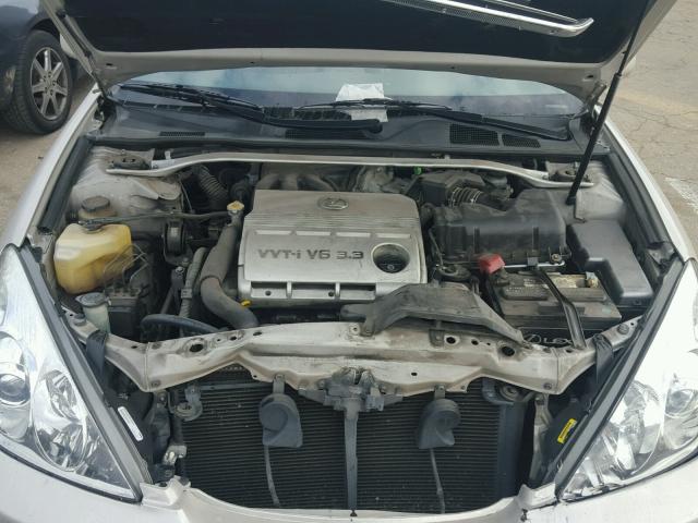 JTHBA30G165157244 - 2006 LEXUS ES 330 SILVER photo 7