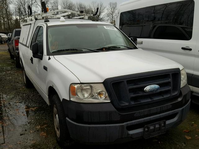 1FTRF12208KB62754 - 2008 FORD F150 WHITE photo 1