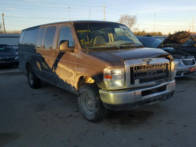 1FBSS31L38DA95563 - 2008 FORD ECONOLINE GRAY photo 1