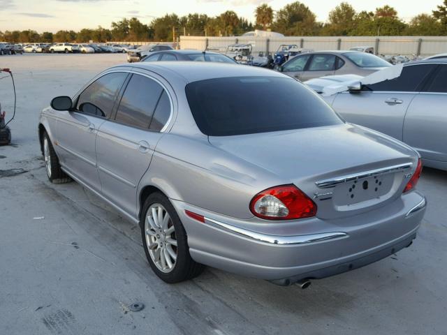 SAJWA51C45WE35514 - 2005 JAGUAR X-TYPE 3.0 SILVER photo 3