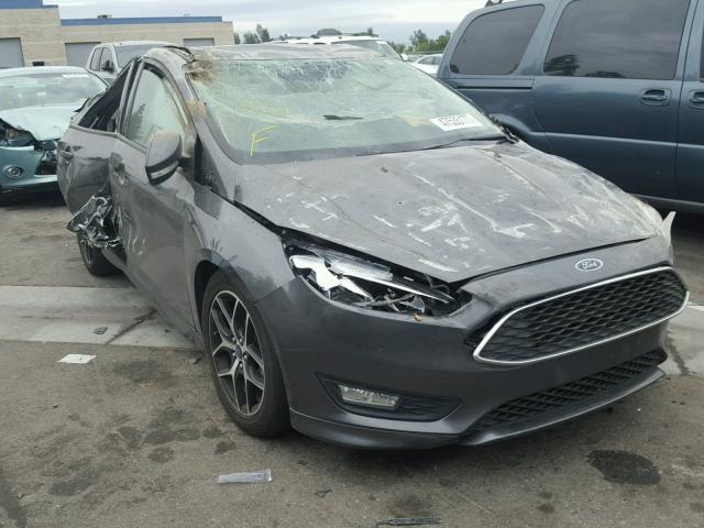 1FADP3F27GL282546 - 2016 FORD FOCUS SE GRAY photo 1