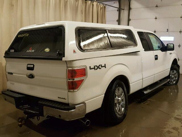 1FTFX1EF8BKD44255 - 2011 FORD F150 SUPER WHITE photo 4