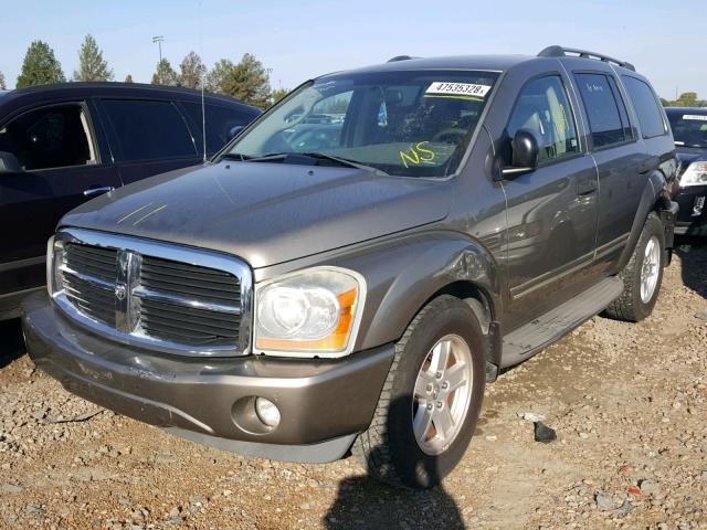 1D4HD58286F162445 - 2006 DODGE DURANGO LI BEIGE photo 2