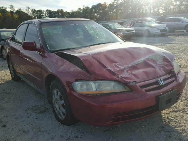 1HGCG56762A069879 - 2002 HONDA ACCORD SE MAROON photo 1