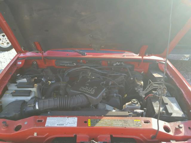 1FTZR45E73TA34481 - 2003 FORD RANGER SUP RED photo 7