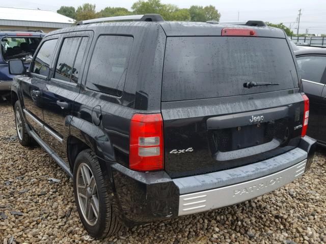 1J4FF48B69D153505 - 2009 JEEP PATRIOT LI BLACK photo 3