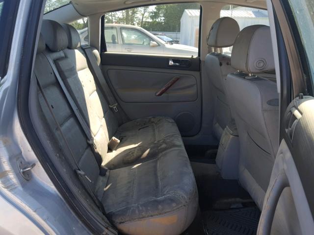 WVWTH63B82P242292 - 2002 VOLKSWAGEN PASSAT GLX SILVER photo 6
