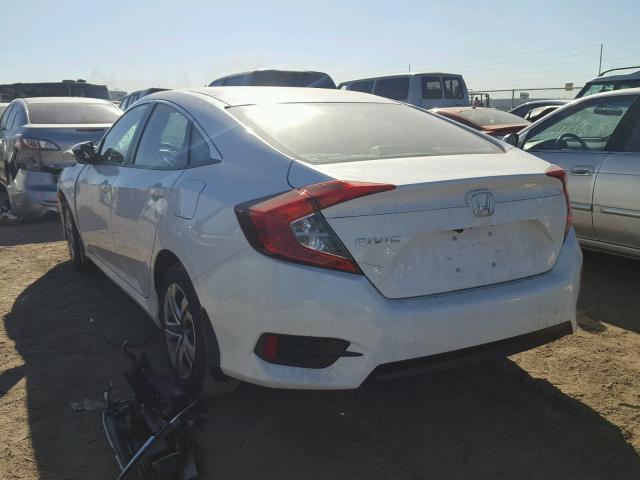 2HGFC2F55HH512216 - 2017 HONDA CIVIC LX WHITE photo 3