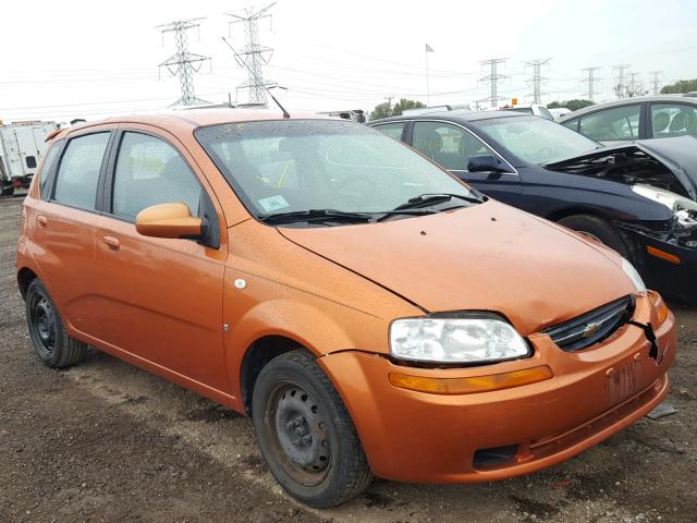 KL1TD66628B111737 - 2008 CHEVROLET AVEO BASE Қызғылт сары фото 1