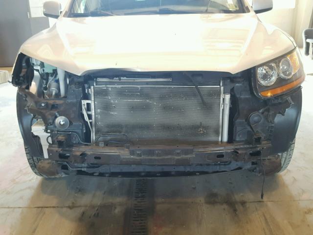 5XYZK3AB1BG033007 - 2011 HYUNDAI SANTA FE L SILVER photo 9