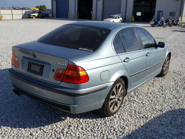 WBAEW534X3PG20589 - 2003 BMW 330 XI GRAY photo 4