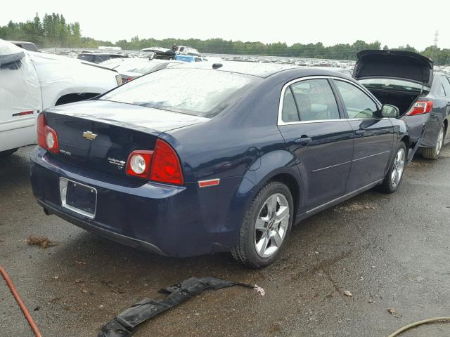 1G1ZH57BX9F110237 - 2009 CHEVROLET MALIBU 1LT BLUE photo 4