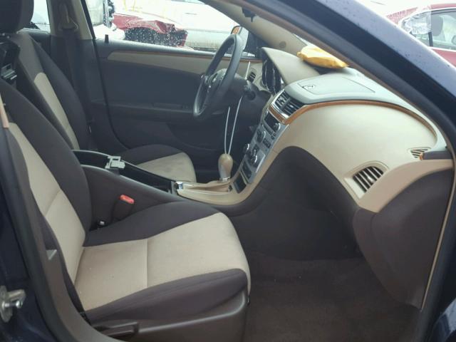 1G1ZH57BX9F110237 - 2009 CHEVROLET MALIBU 1LT BLUE photo 5