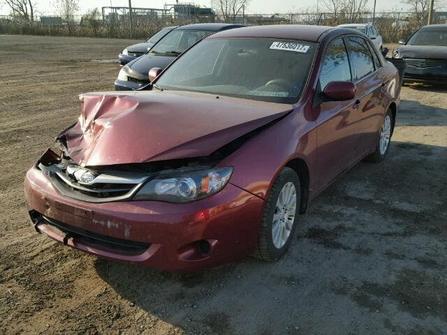 JF1GE6B63BH502886 - 2011 SUBARU IMPREZA 2. RED photo 2