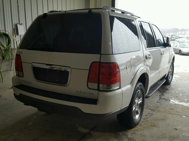 5LMEU88H64ZJ37277 - 2004 LINCOLN AVIATOR WHITE photo 4