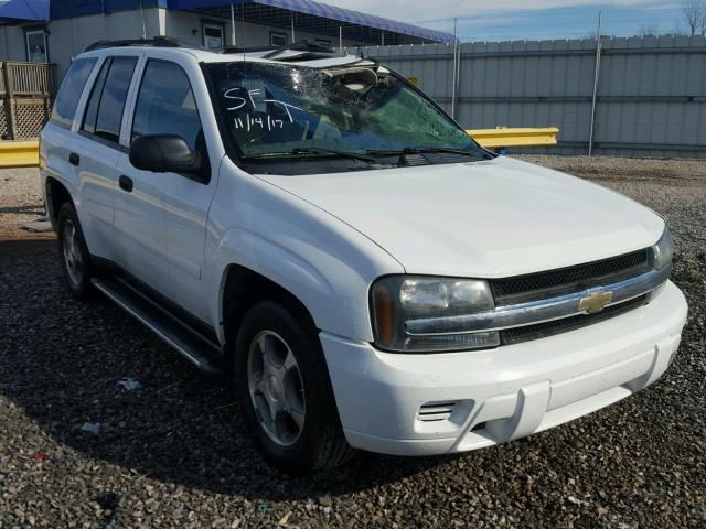 1GNDS13S772137246 - 2007 CHEVROLET TRAILBLAZE WHITE photo 1