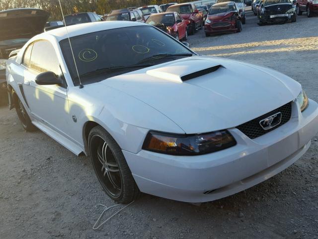 1FAFP40454F105304 - 2004 FORD MUSTANG WHITE photo 1