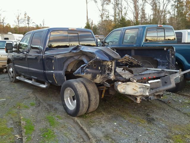 1FTWW32Y58ED11113 - 2008 FORD F350 SUPER BLUE photo 3