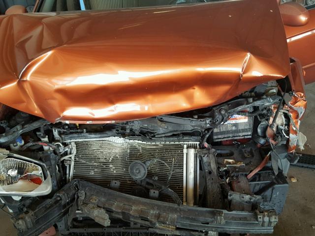 KNAFE161475002300 - 2007 KIA SPECTRA5 S ORANGE photo 7