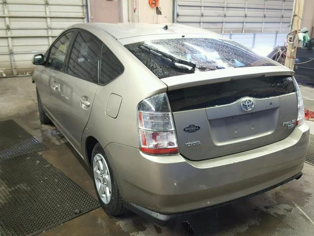 JTDKB20U853041063 - 2005 TOYOTA PRIUS GOLD photo 3