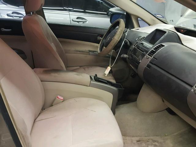 JTDKB20U853041063 - 2005 TOYOTA PRIUS 金色 照片 5
