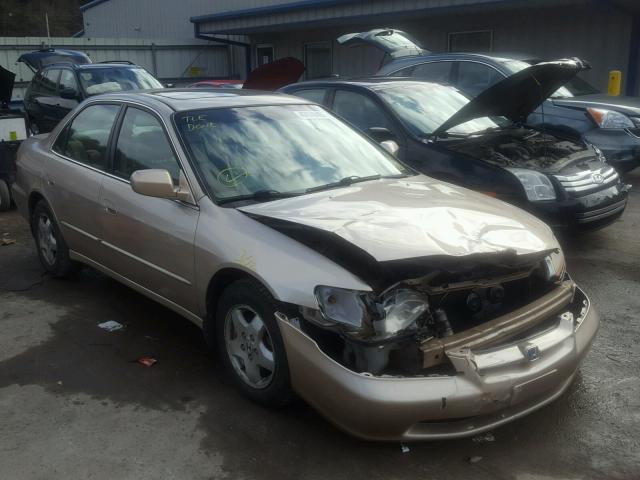 1HGCG1659YA020370 - 2000 HONDA ACCORD EX TAN photo 1