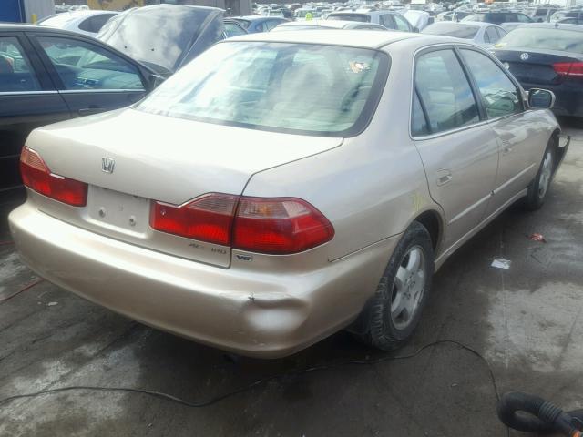 1HGCG1659YA020370 - 2000 HONDA ACCORD EX TAN photo 4