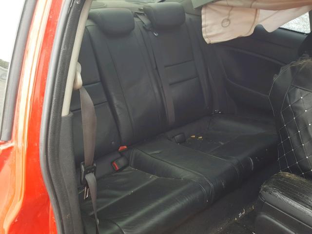 2HGFG12918H570377 - 2008 HONDA CIVIC EXL 红色 照片 6