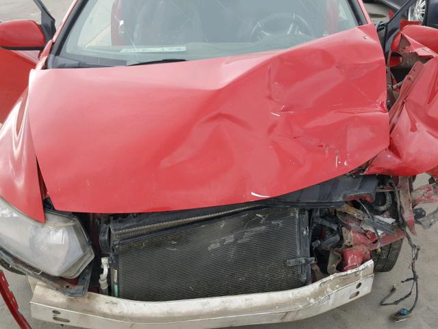 2HGFG12918H570377 - 2008 HONDA CIVIC EXL 红色 照片 7