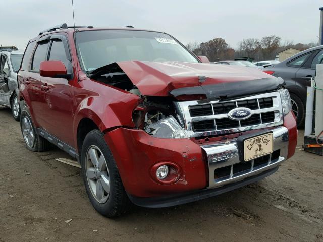 1FMCU0E72CKC42039 - 2012 FORD ESCAPE LIM RED photo 1