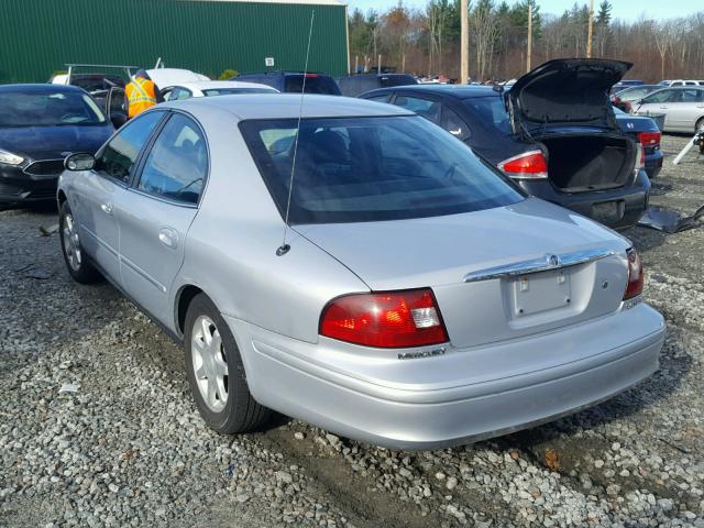 1MEFM55S13G628424 - 2003 MERCURY SABLE LS P SILVER photo 3